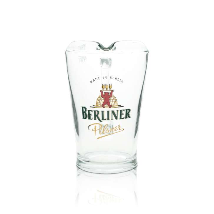 Berliner Pilsener Beer Pitcher Carafe 1,5l Outer Gieser Sahm Jug Brewery