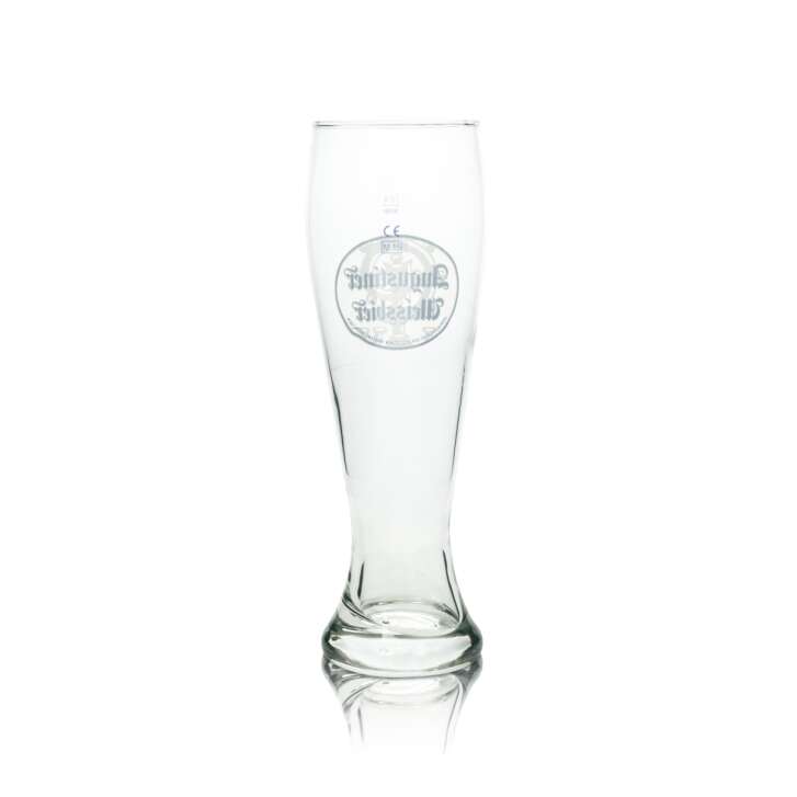 6x Augustiner Beer Glass 0.5l Wheat Beer Weissach Rastal Yeast Wheat Glasses Beer