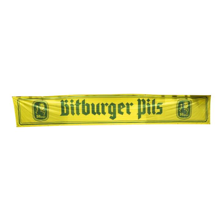 Bitburger Flag Flag Banner Banner 600x100cm Pils Gastro Bar Deco Advertising Festival Pub