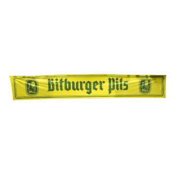 Bitburger Flag Flag Banner Banner 600x100cm Pils Gastro...