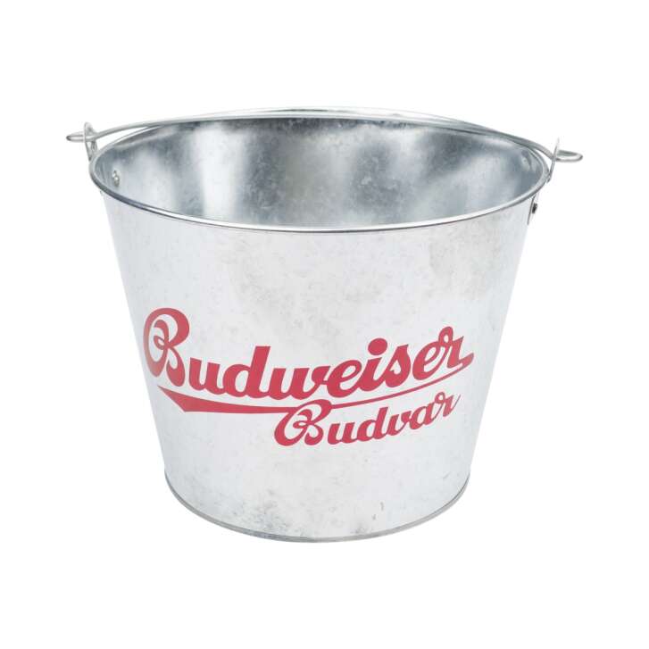 Budweiser beer ice bucket 5l tin Budvar bottle cooler ice cube box handle bar