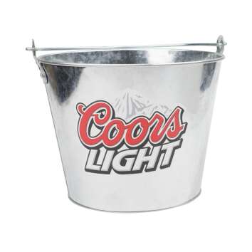 Coors Light Beer Ice Bucket 5l Tin Bottle Cooler Ice Cube...