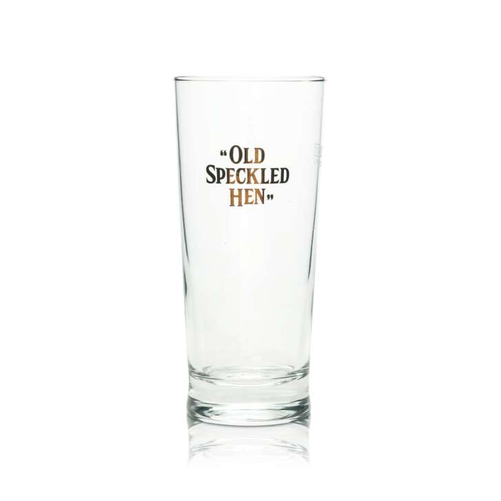 Old Speckled Hen Senator Beer Glass 0,3l Mug 1/2 Pint Beer Glasses UK England