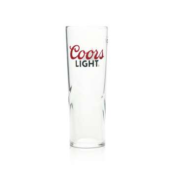 Coors Light Beer Glass 0,3l 1/2 Pint Mug Beer Glasses...