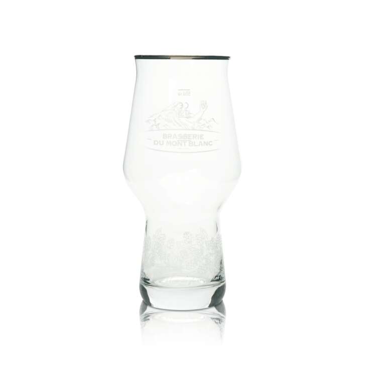 Brasserie Du Mont Blanc Beer Glass 0,5l Mug Craft Master One Glasses Beer