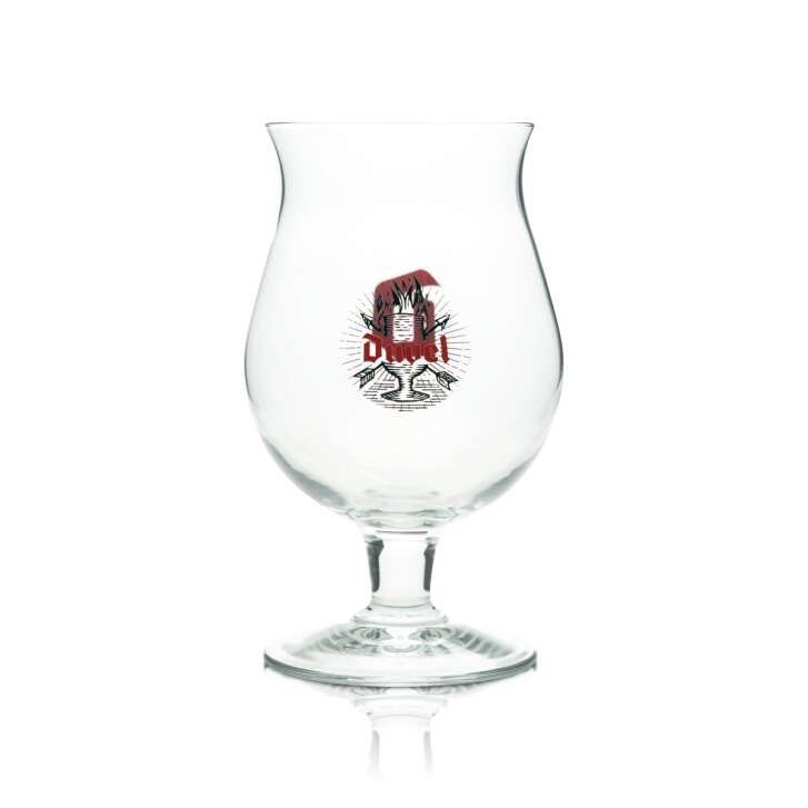Duvel Beer Glass 0.33l Goblet Half Pint Craft Beer Glasses Tulip Red D Beer Verre