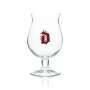 Duvel Beer Glass 0.33l Goblet Half Pint Craft Beer Glasses Tulip Red D Beer Verre