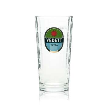 Vedett beer glass 0,25l mug "Extra" green...