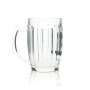 Hertl beer glass 0,5l mug Opas Liebling Kellerbier Seidel glasses handle mugs