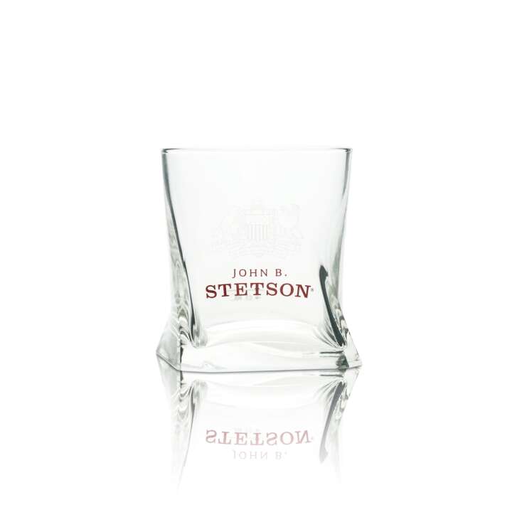John B Stetson Whiskey Glass 0,35l Tumbler Glasses Nosing Tasting On Ice America