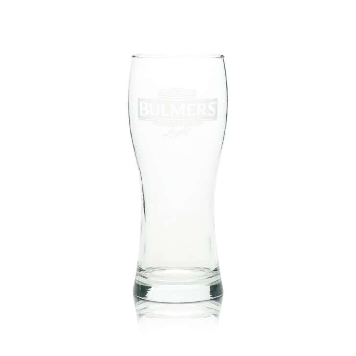 Bulmers Beer Glass 0,25l Mug Light Rastal Goblet Glasses Beer Cider Irish