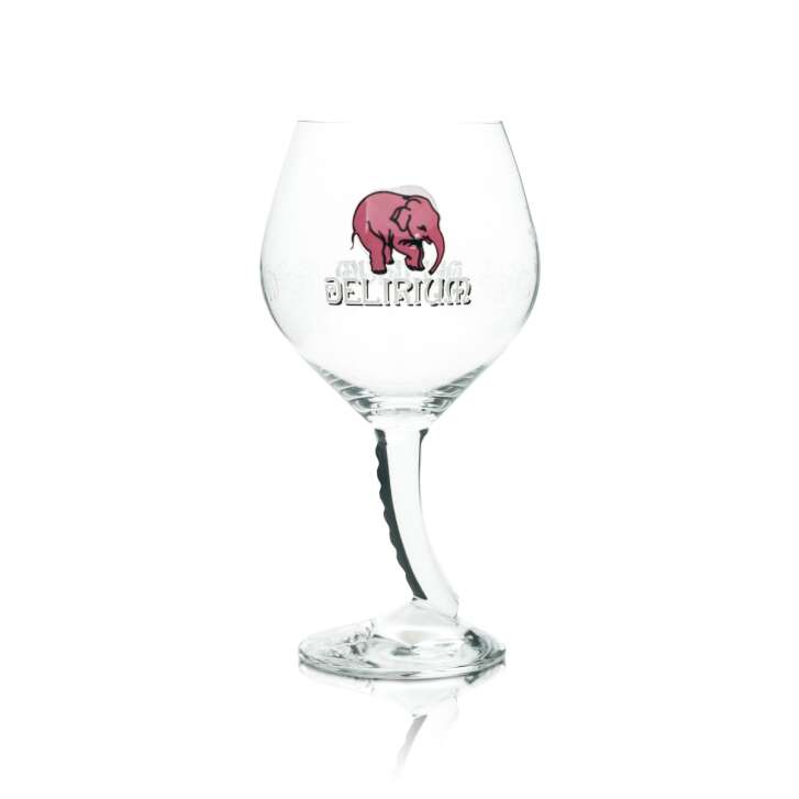 Huyghe Delirium Craft Beer Glass 0.5l Goblet Balloon Glasses Elephant pink Beer