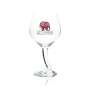 Huyghe Delirium Craft Beer Glass 0.5l Goblet Balloon Glasses Elephant pink Beer
