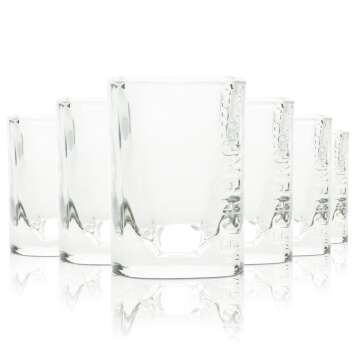 6x Becherovka Vodka Glass 4cl Shot Glasses Short Schnapps...