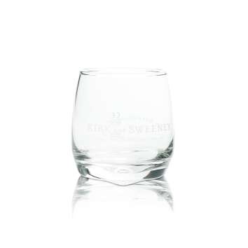 Kirk and Sweeney Rum Glass 0,27l Tumbler Wobble Glass...