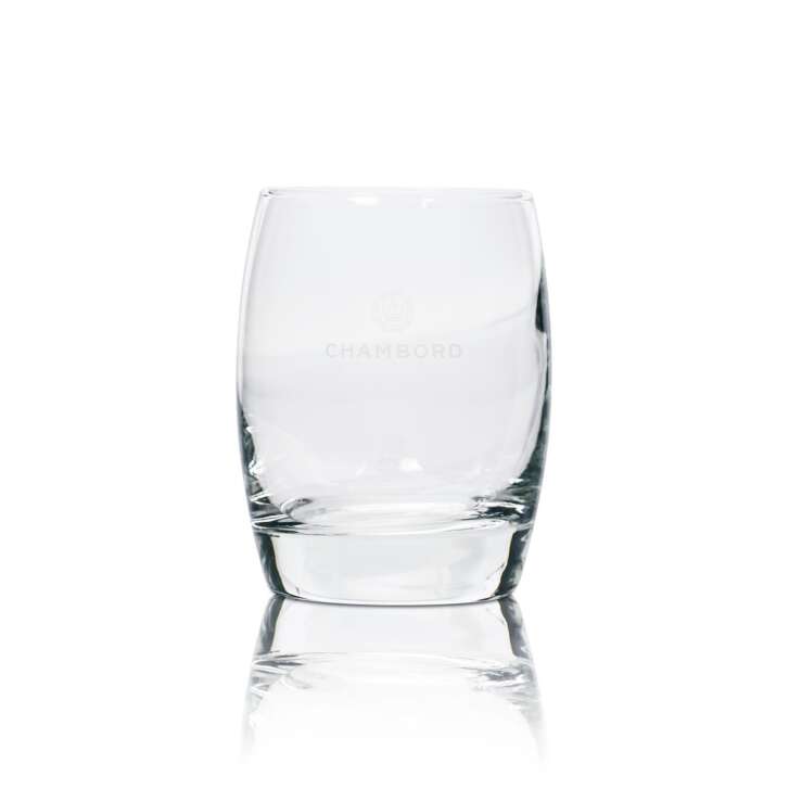 6x Chambord liqueur glass tumblers