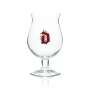 6x Duvel Beer Glass 0,33l Goblet Half Pint Craftbeer Glasses Tulip Red D Beer Verre