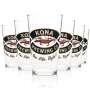 6x Kona Beer Glass 0,5l Pint Mug Hawaii Beer Craft Glasses Brewery Aloha Willi