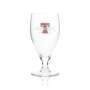 6x Tennents Beer Glass 0.25l Goblet Authentic Export Glasgow Glasses Pint Beer Craft