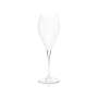 6x Bruno Paillard champagne glass 0.1l flute champagne glasses Prosecco stemmed glass Brut
