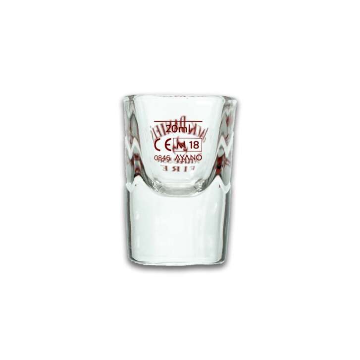 6x Jack Daniels Fire Shot Glasses 2cl Short Shot Glasses Whiskey Glasses Calibrated Gastronomy