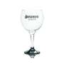 6x Brockmans Gin Glass 60cl Balloon Glass Black Glasses Tonic Coppa Longdrink Bar