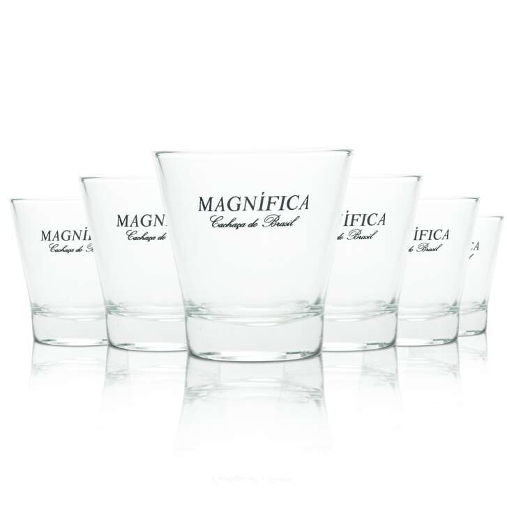 6x Magnifica Rum Glass 0.3l Tumbler Cocktail Glasses Tasting Lowball Nosing Gastro