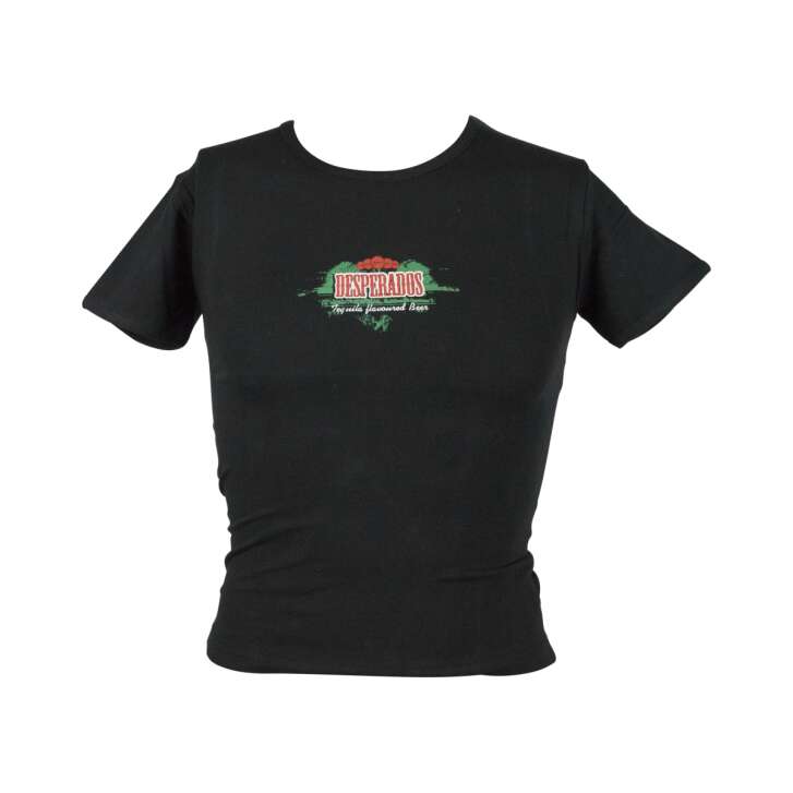 1 Desperados beer t-shirt girls size "M" cotton black new
