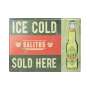 Salitos beer tin sign 40x30cm "Ice Cold Sold Here" advertising board advertising wall