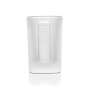 6x Jägermeister liqueur glass shot glass 2cl milk glass