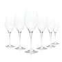 6x Canard Duchêne champagne glass 0.2l flute glasses champagne flute stemware elegant