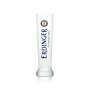 Erdinger Weißbräu beer glass 0.5l non-alcoholic frosted relief milk glass glasses wheat