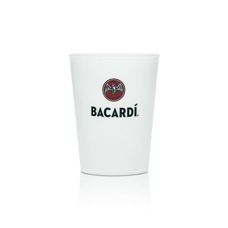 Bacardi Rum Cup 0,2l reusable plastic glass Festival Longdrink Cup Party Bar