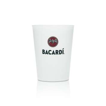 Bacardi Rum Cup 0,2l reusable plastic glass Festival...