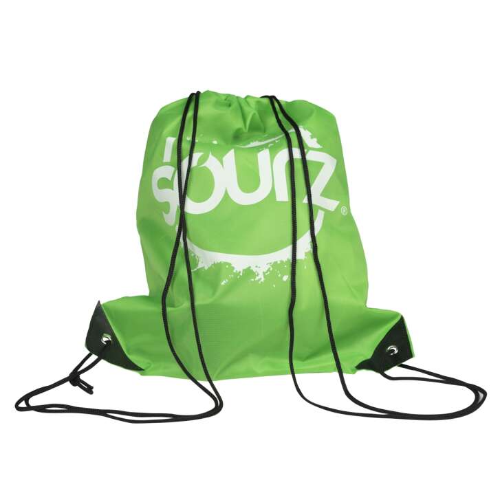 Sourz Liqueur Jute Bag Cape Bag Backpack Pouch Sports Shopping Festival