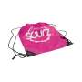 Sourz Liqueur Jute Bag Backpack Festival Travel Pink Pink Bag Backpack