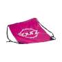 Sourz liqueur jute bag bag backpack festival travel pink pink bag backpack