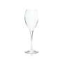 6x Veuve Clicquot Champagne glass 0.1l flute goblet stemmed glass glasses Gastro Noble