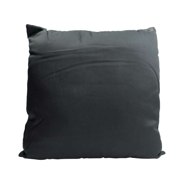 Campari cushion, black fabric, aperitif lounge sofa chair, decorative cocktail couch bar
