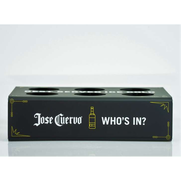 1x Jose Cuervo tequila tray "Whos in?" black