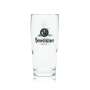 6x Benediktiner beer glass 0,3l Willi Becher "Hell" Sahm brewery tumbler glasses