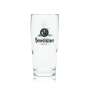 6x Benedictine beer glass 0.3l Willi mug "Light" Sahm Brewery tumblers