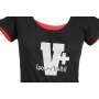 1 Veltins V+ Beer T-Shirt Ladies Size L V-Neck Powerfuits new
