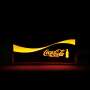 Coca Cola Vintage neon sign 61x32 "Wave" LED color change red white Sign Neon
