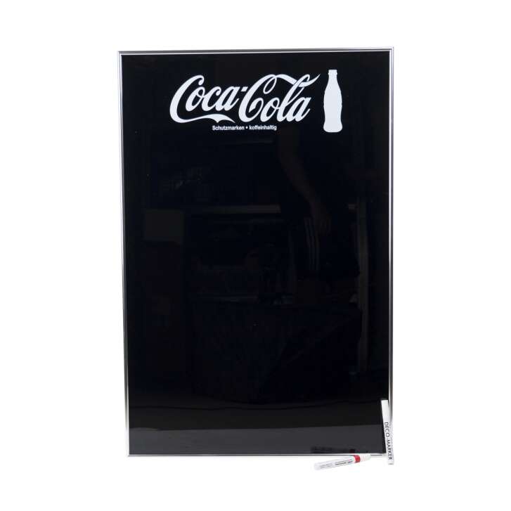 Coca Cola whiteboard chalkboard 90x60 black pen marker sign advertising wall decoration