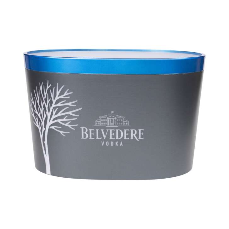 Belvedere Vodka Cooler Single Bottle Ice Cube Container Box Cooler Ice Deco