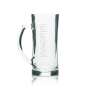 6x Krombacher Beer Glass 0,4l Krug Exclusive Seidel Rastal Relief Handle Glasses