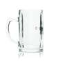 6x König Pilsener beer glass 0.3l mug relief Seidel handle glasses tankards jugs