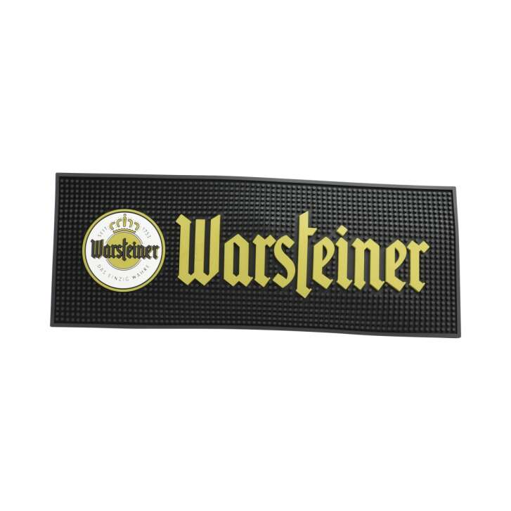 Warsteiner bar mat Runner rubber anti-slip spill draining bar mat