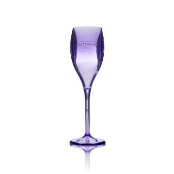 Taittinger Champagne Glass Plastic Flute Reusable Tumbler...
